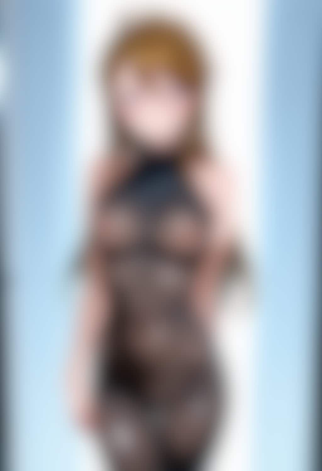 エロタイツ衣装を試し着してみる所恵美