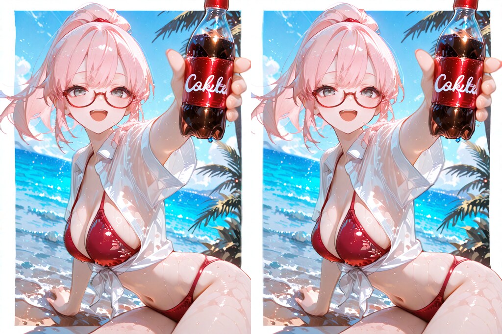 飛び出すソーダ