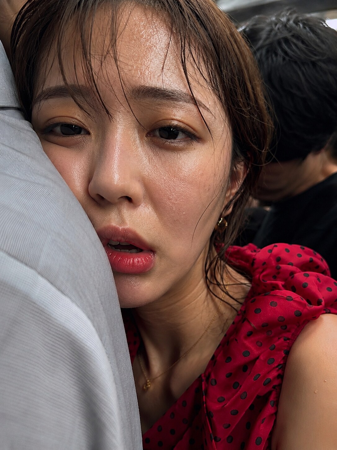【22枚】電車でイッちゃう美女