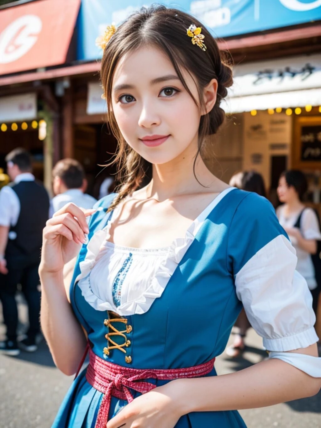 （30枚）ディアンドルを着た女性