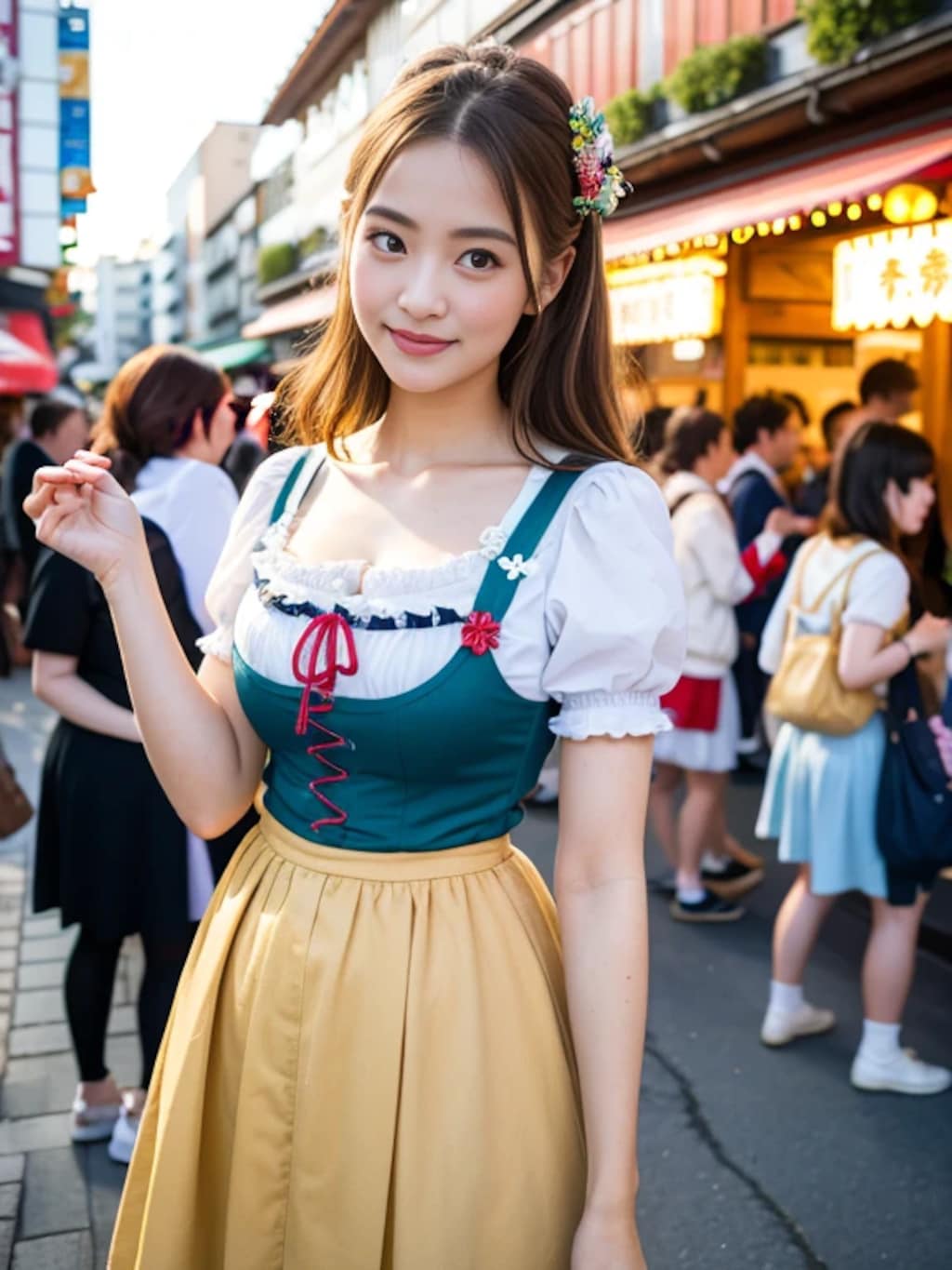 （30枚）ディアンドルを着た女性