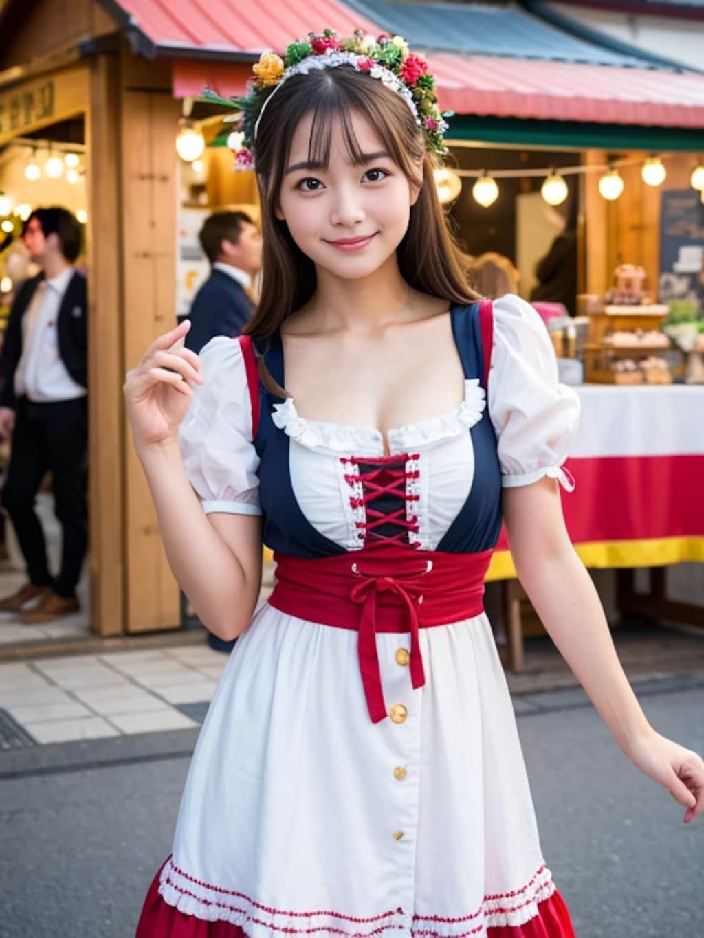 （30枚）ディアンドルを着た女性