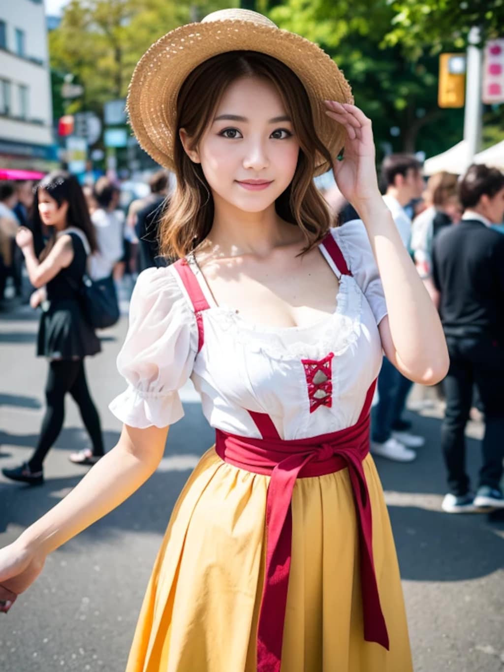 （30枚）ディアンドルを着た女性