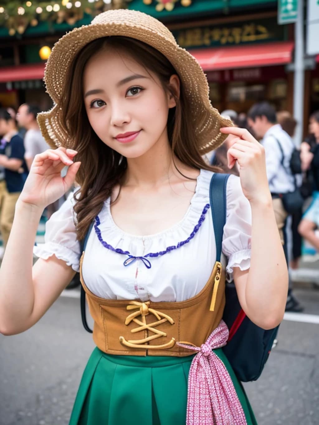 （30枚）ディアンドルを着た女性