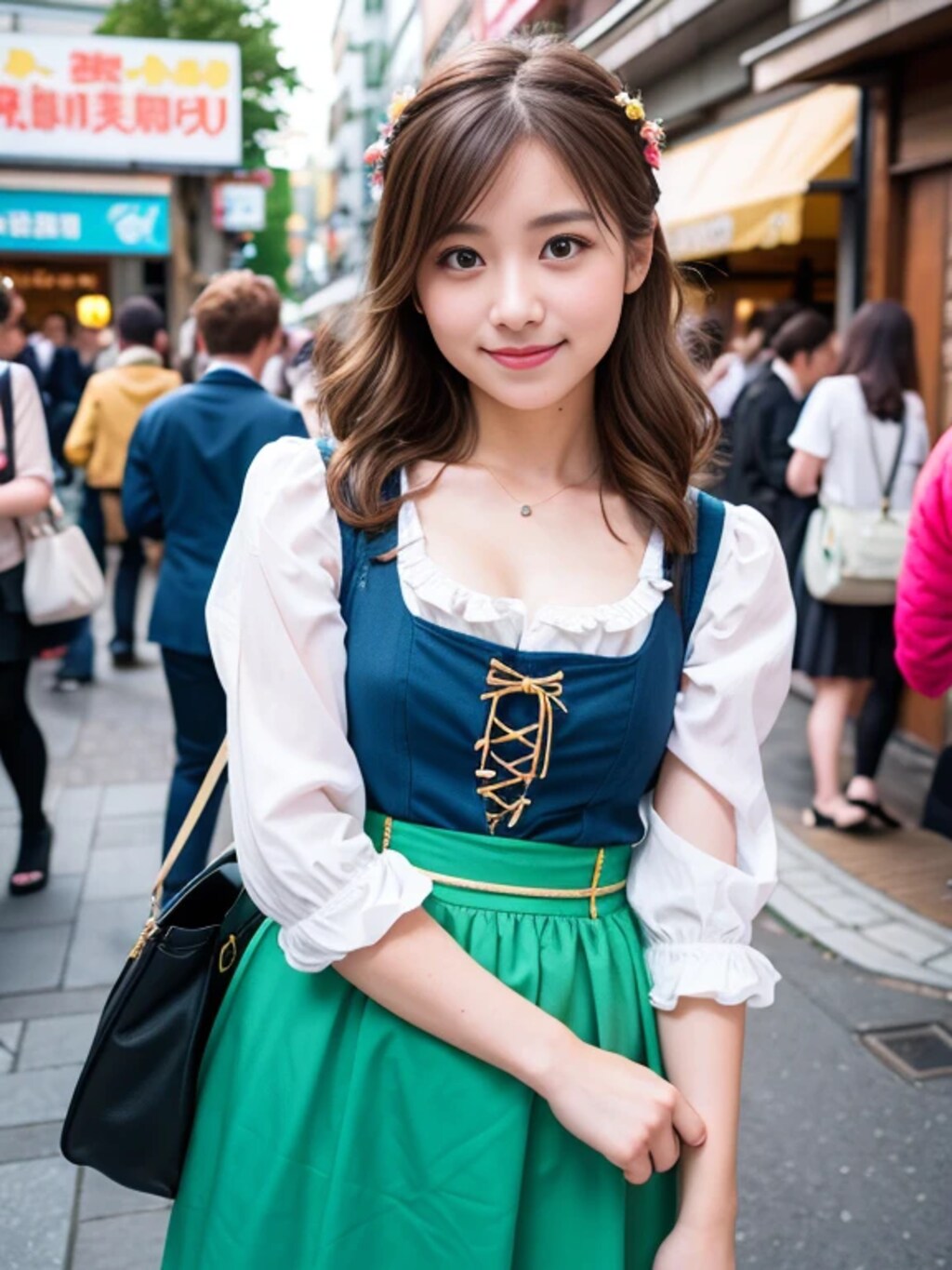 （30枚）ディアンドルを着た女性