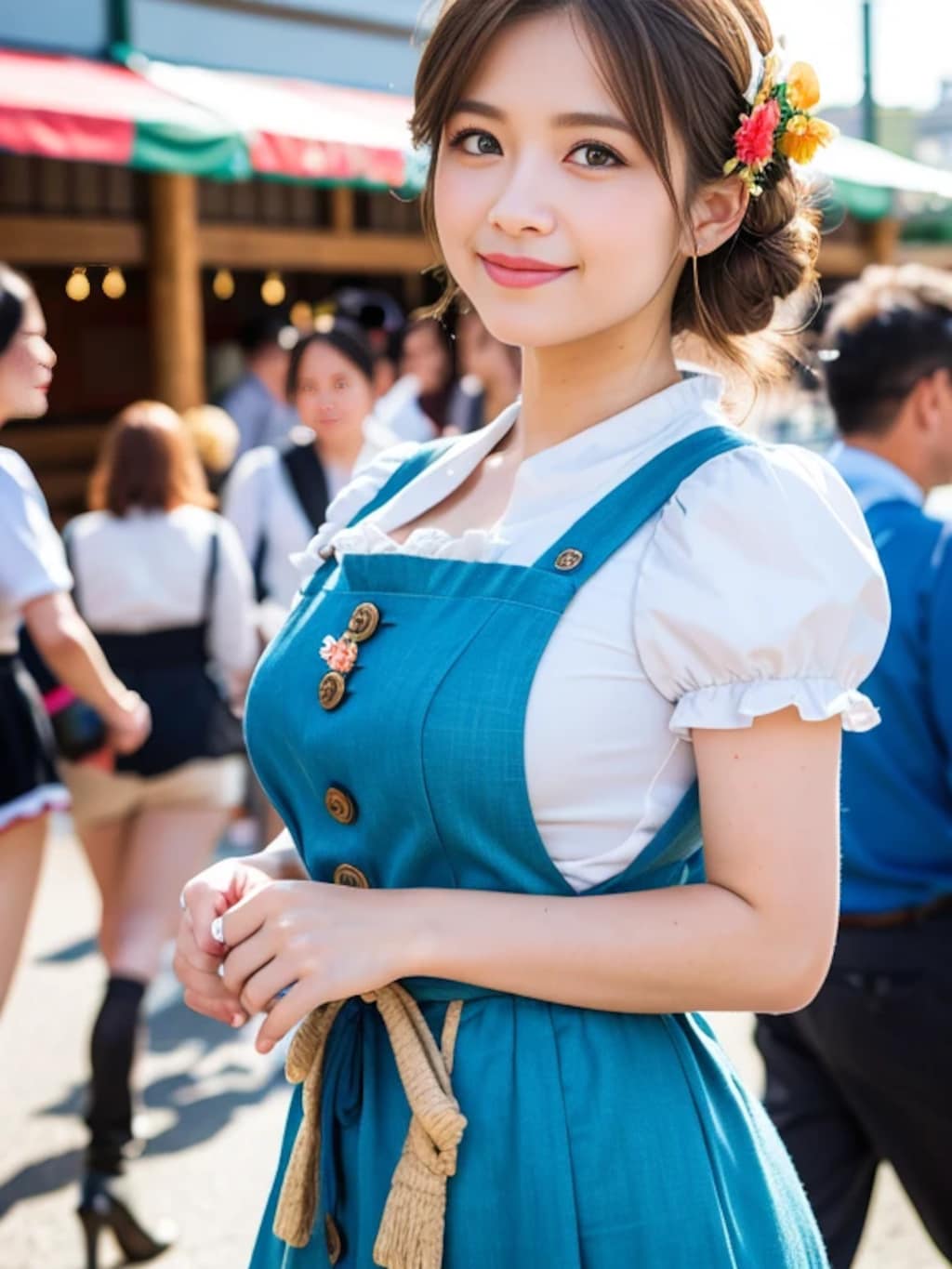 （30枚）ディアンドルを着た女性