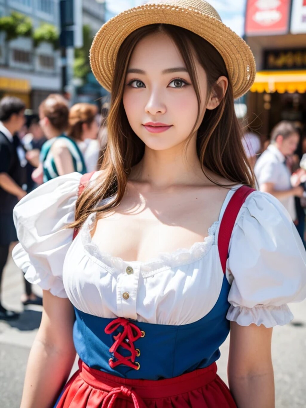 （30枚）ディアンドルを着た女性