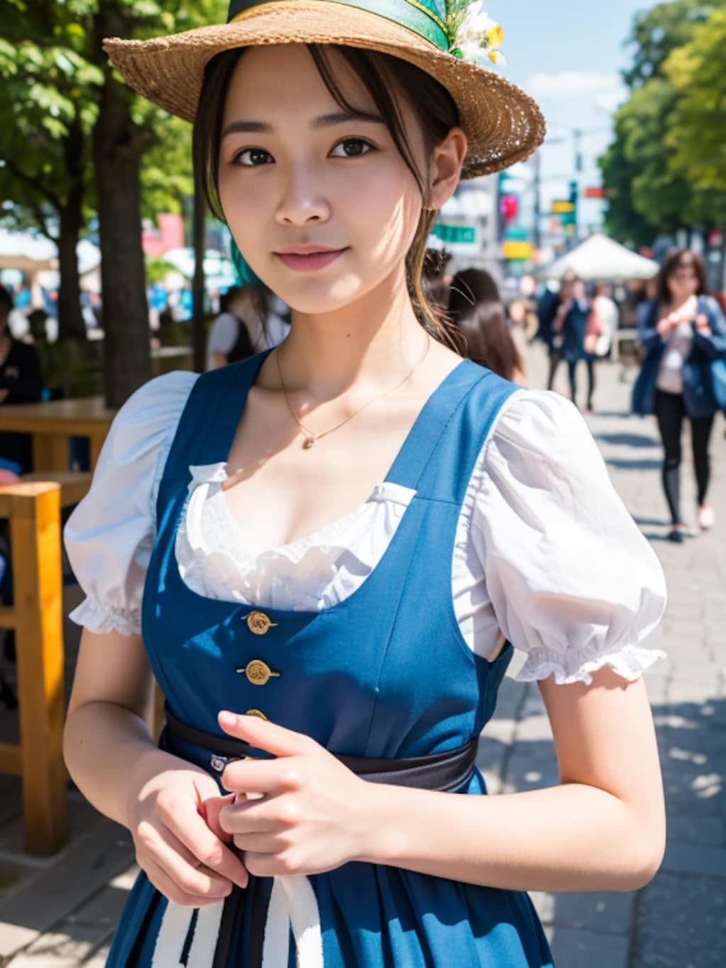 （30枚）ディアンドルを着た女性