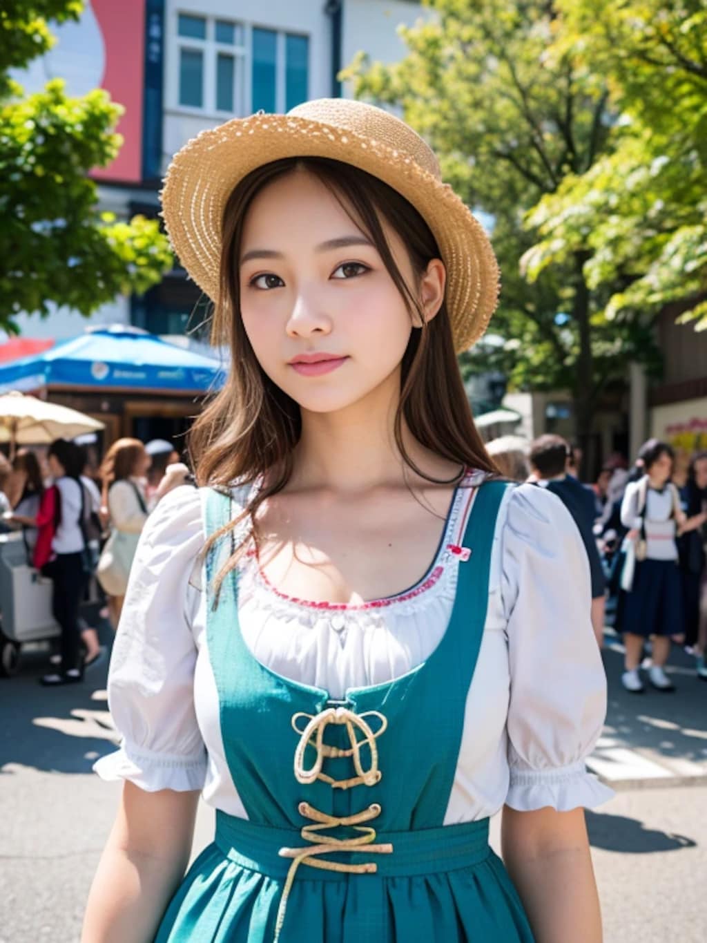 （30枚）ディアンドルを着た女性