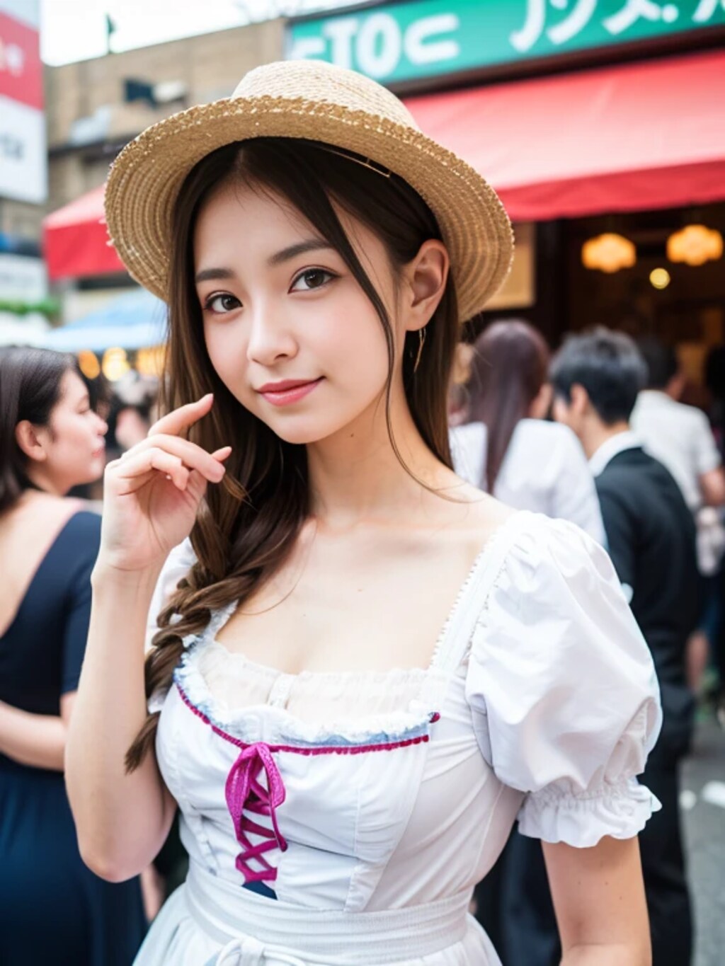 （30枚）ディアンドルを着た女性