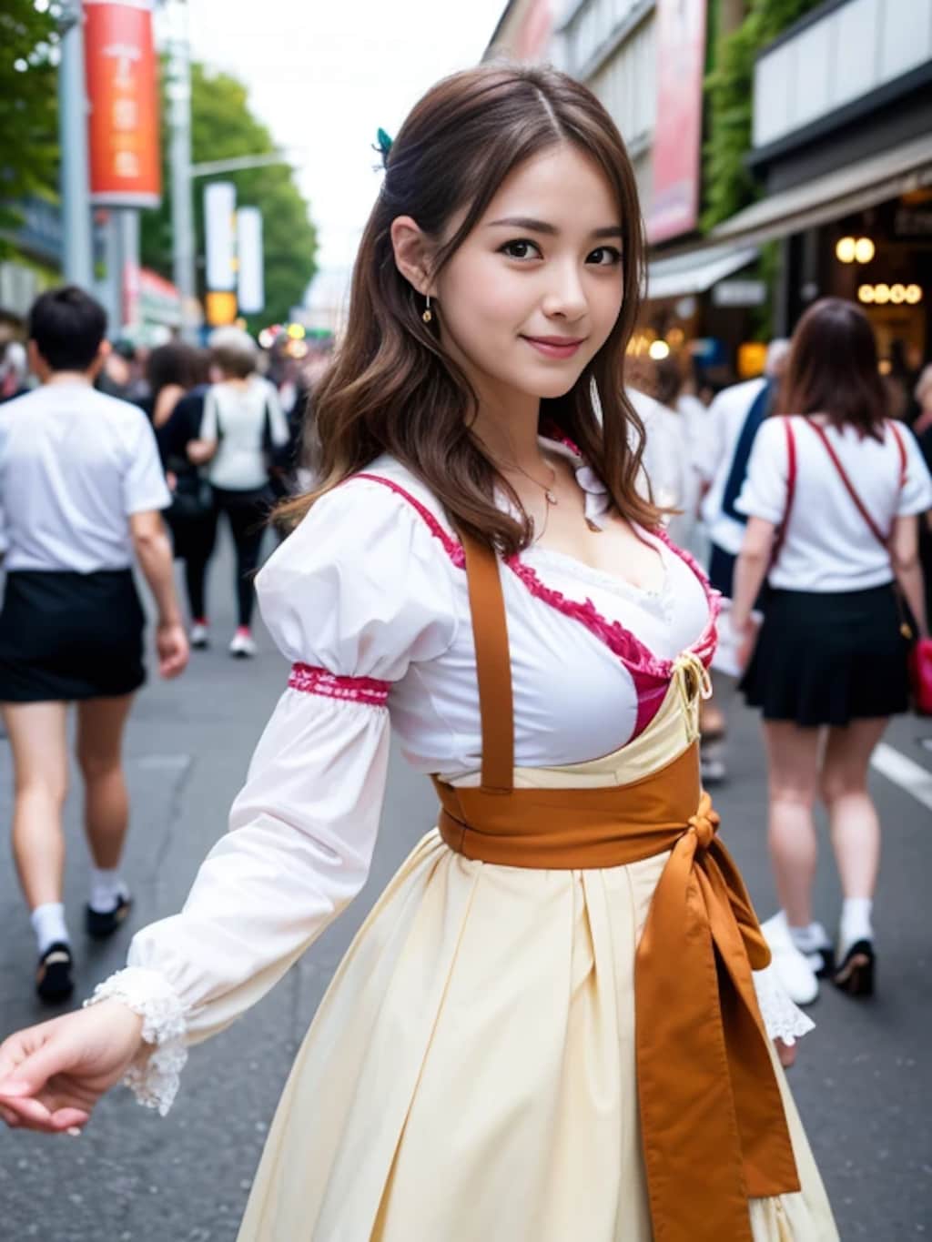 （30枚）ディアンドルを着た女性