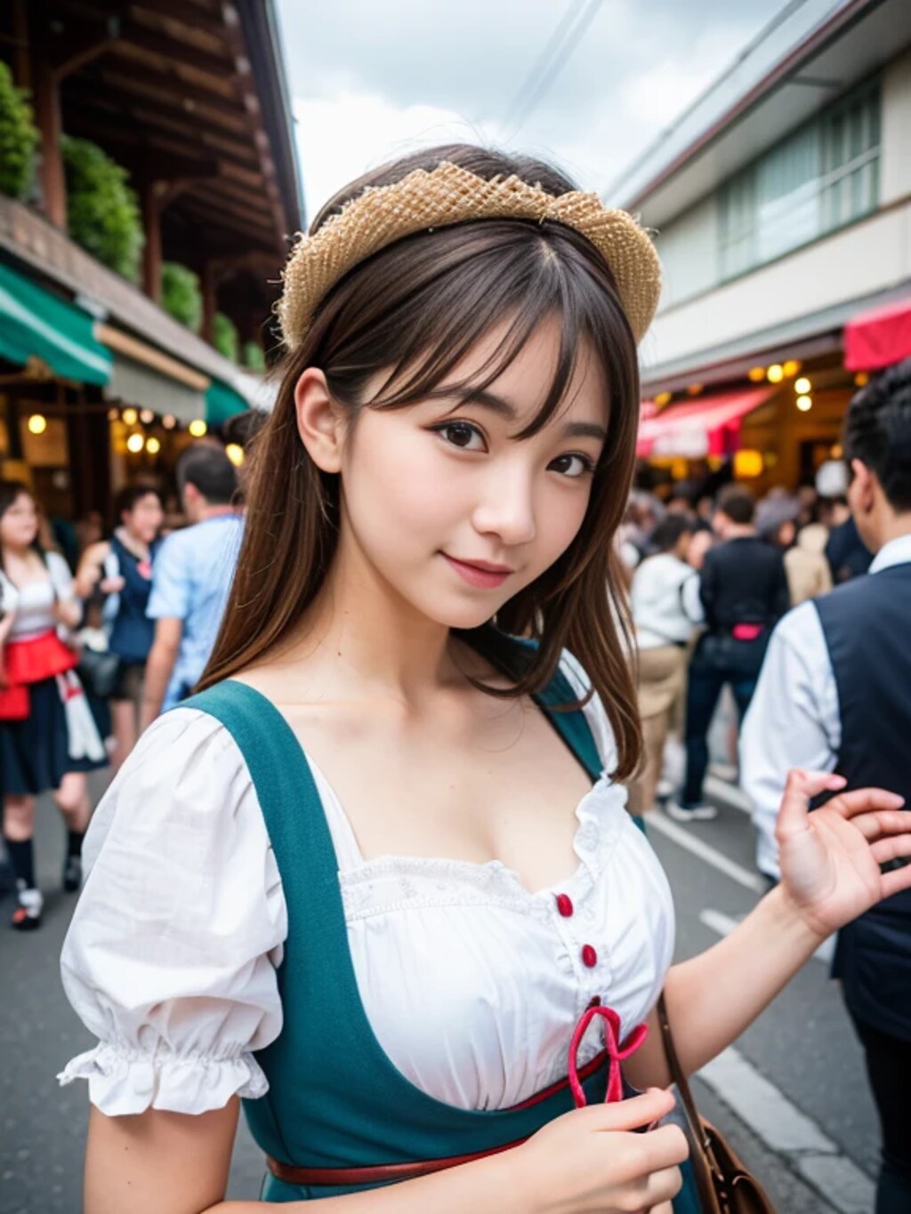 （30枚）ディアンドルを着た女性