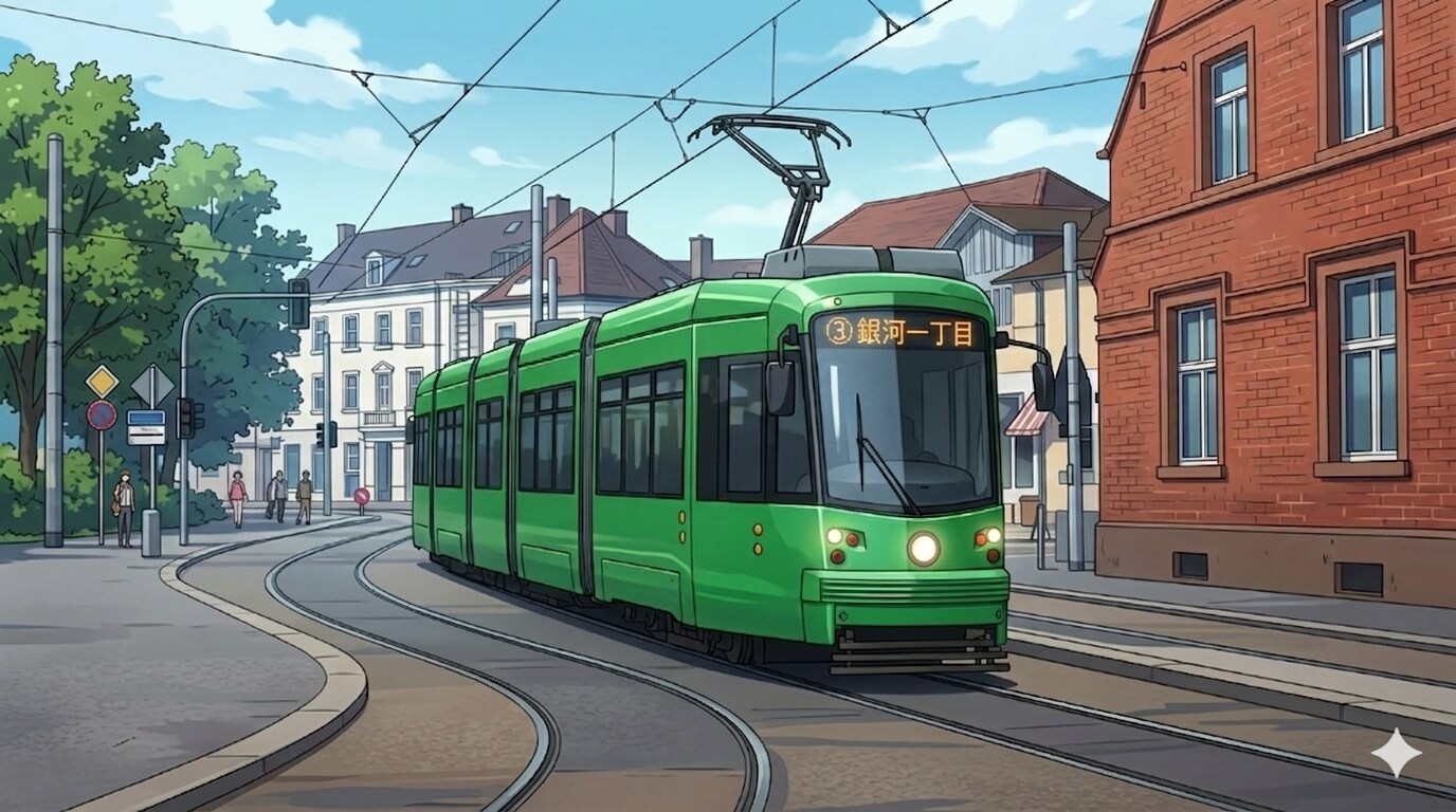 古取鉄道 市内線3系統