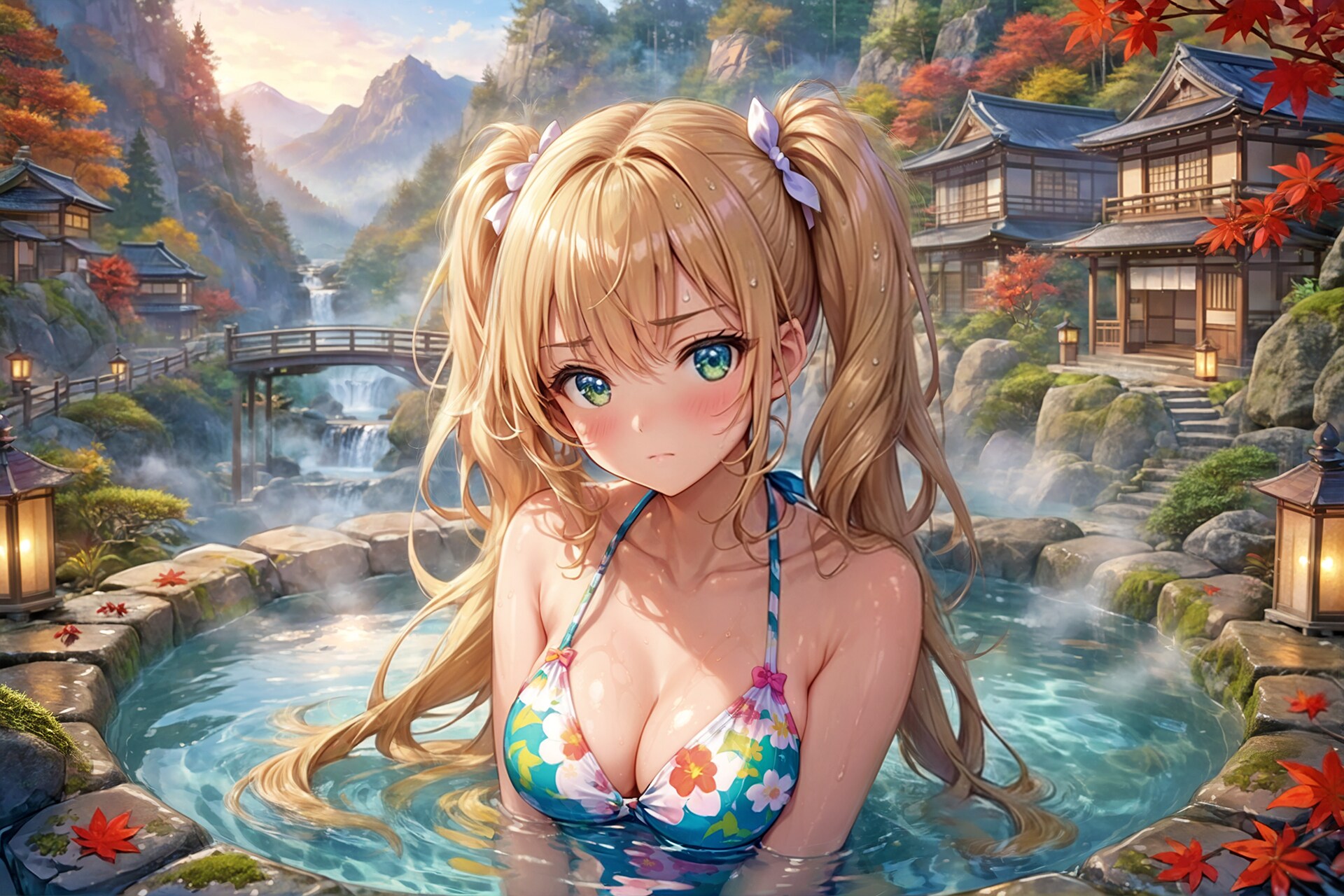 ここ水着でないと無理ですよね