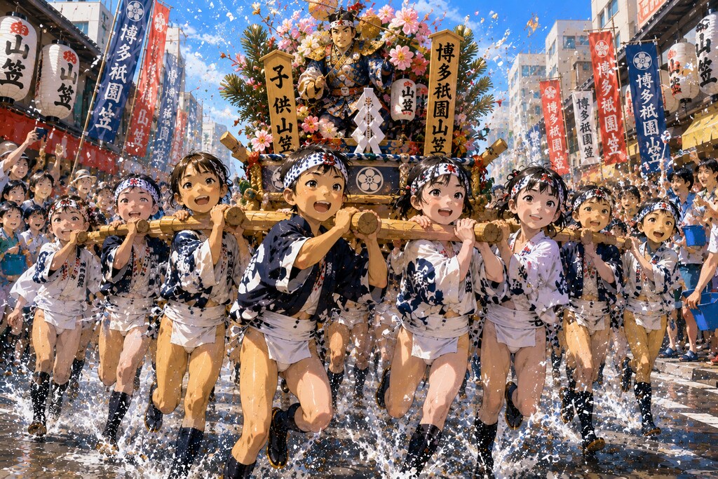 博多祇園山笠の没