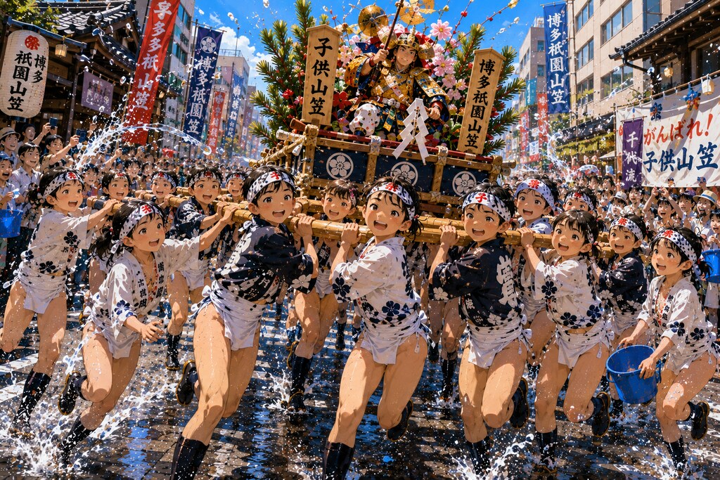 博多祇園山笠の没