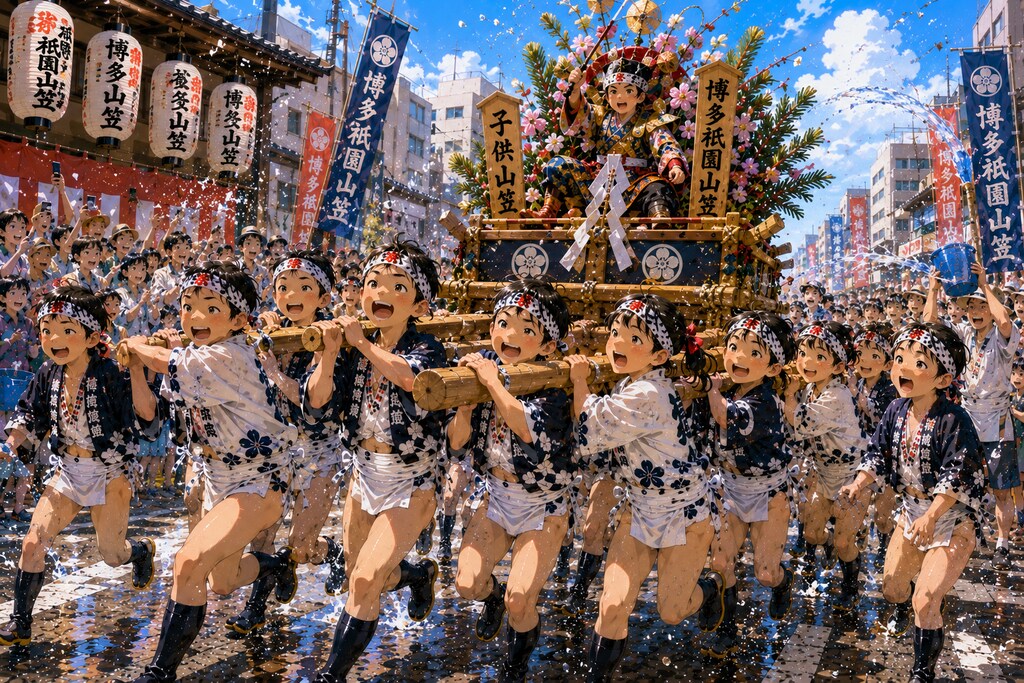 博多祇園山笠の没