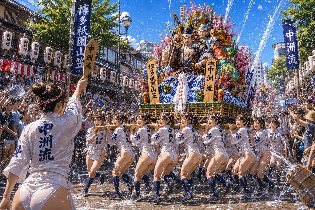 博多祇園山笠の没