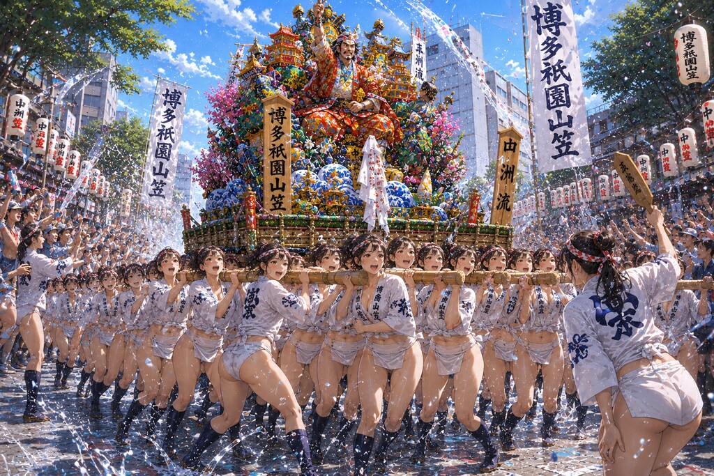 博多祇園山笠の没