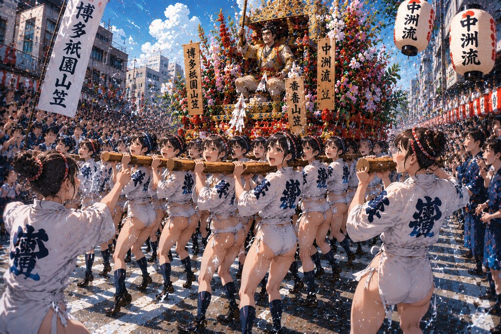 博多祇園山笠の没
