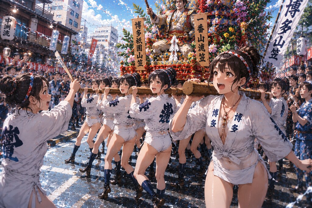 博多祇園山笠の没