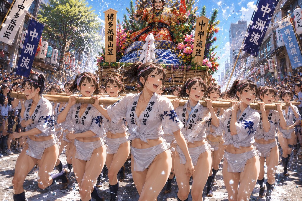 博多祇園山笠の没
