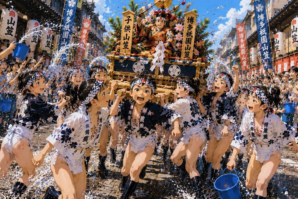 博多祇園山笠の没