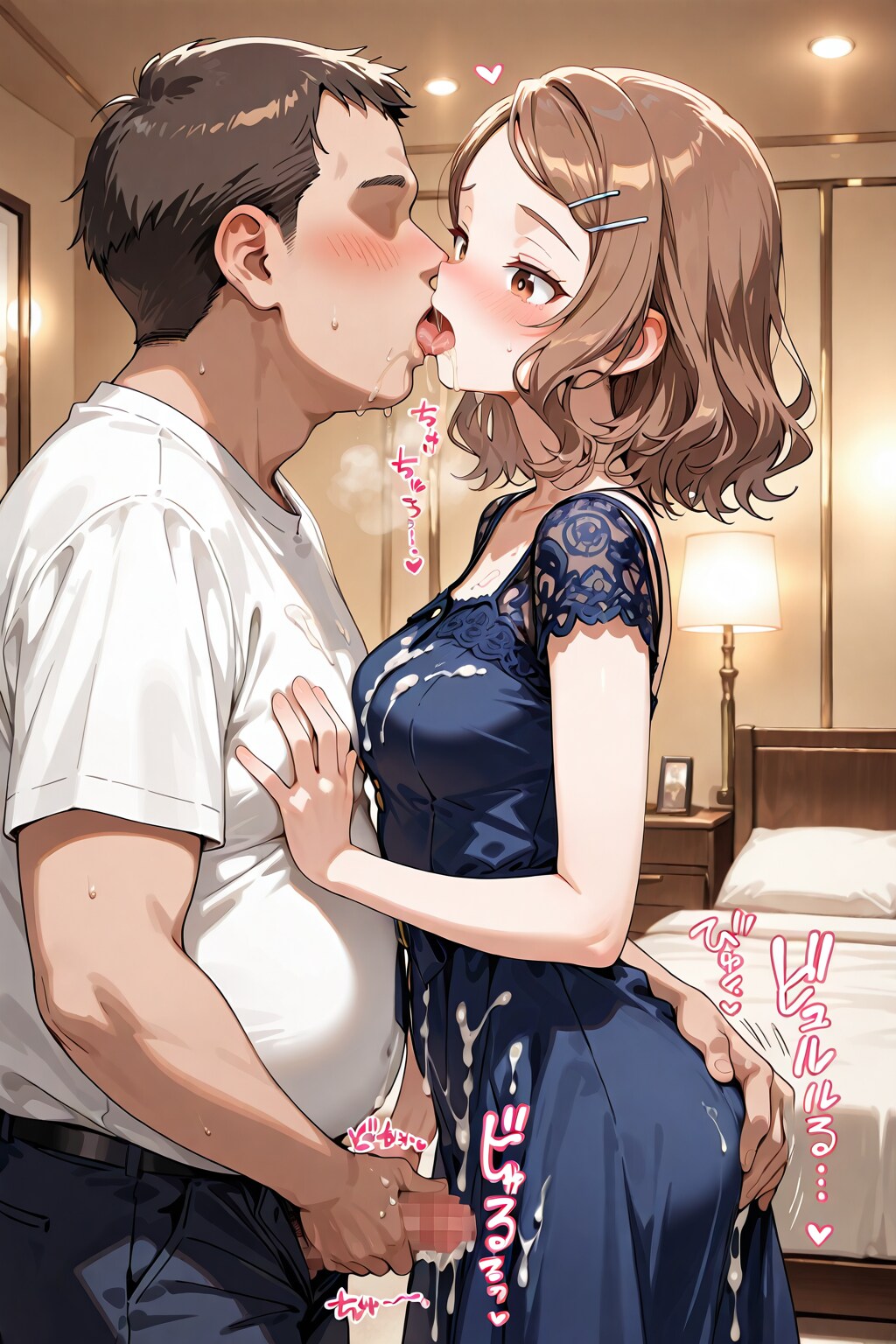 ソバージュちゃんをよごしちゃう…💞✨