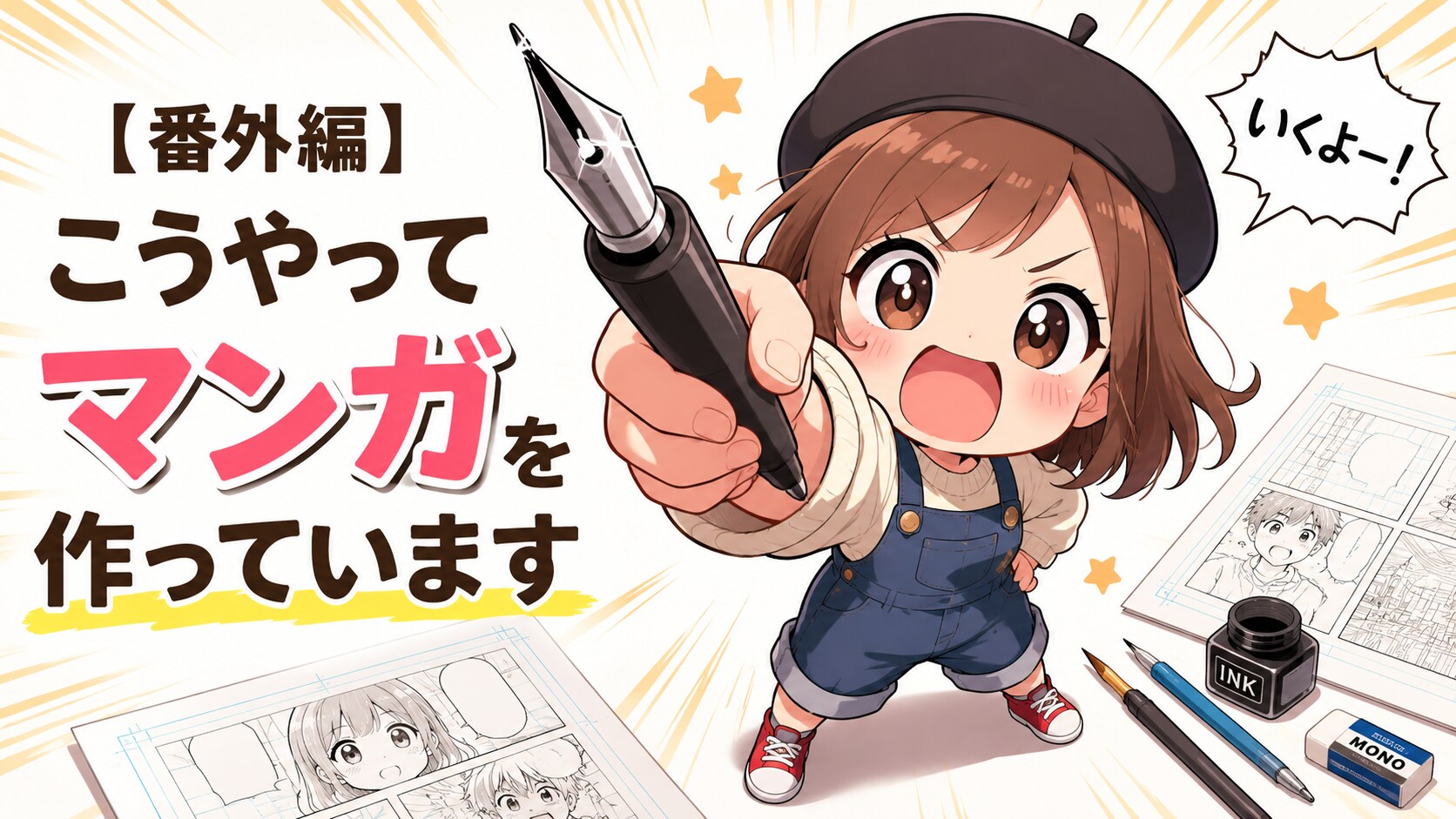 【番外編】こうやってマンガを作っています（18禁題材で解説しているのでご注意ください）