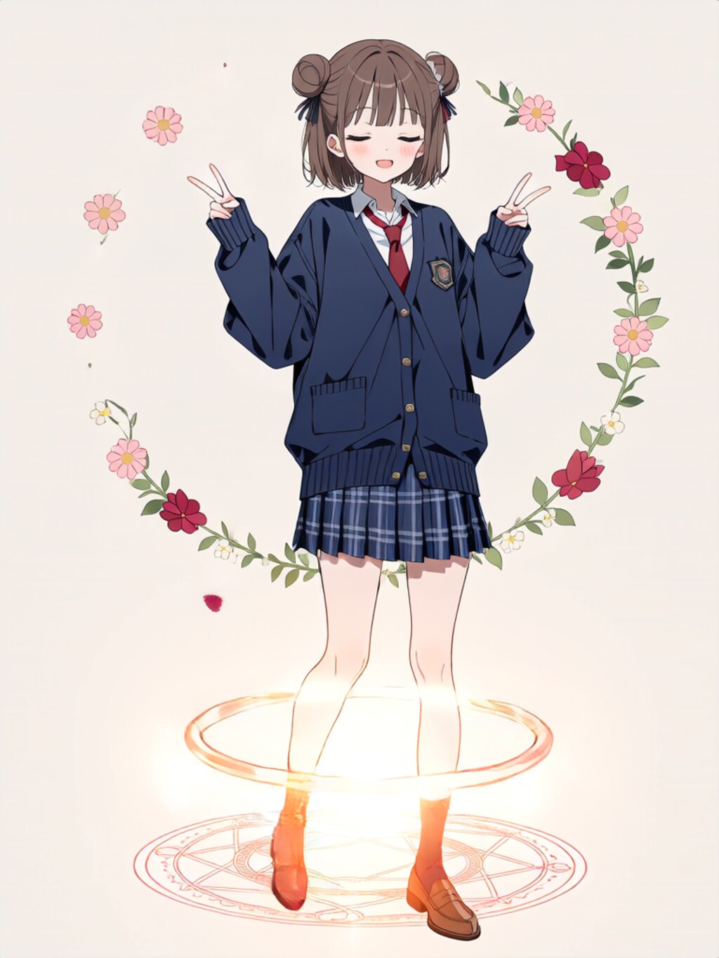 変身！魔法少女 ふかめちゃん【パラパライラスト】