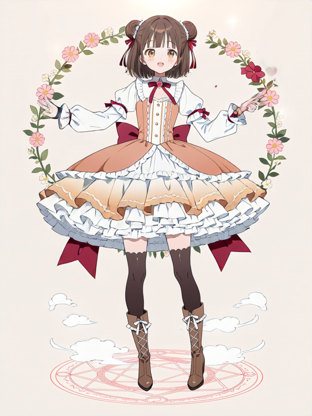 変身！魔法少女 ふかめちゃん【パラパライラスト】