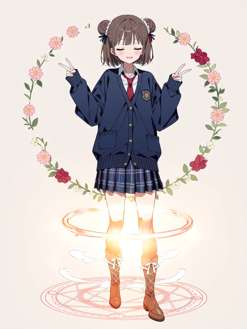 変身！魔法少女 ふかめちゃん【パラパライラスト】