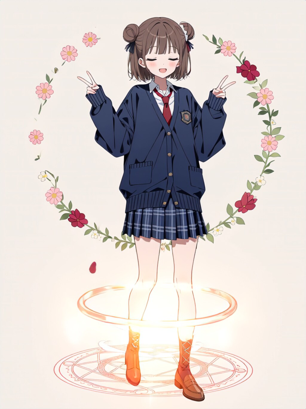 変身！魔法少女 ふかめちゃん【パラパライラスト】