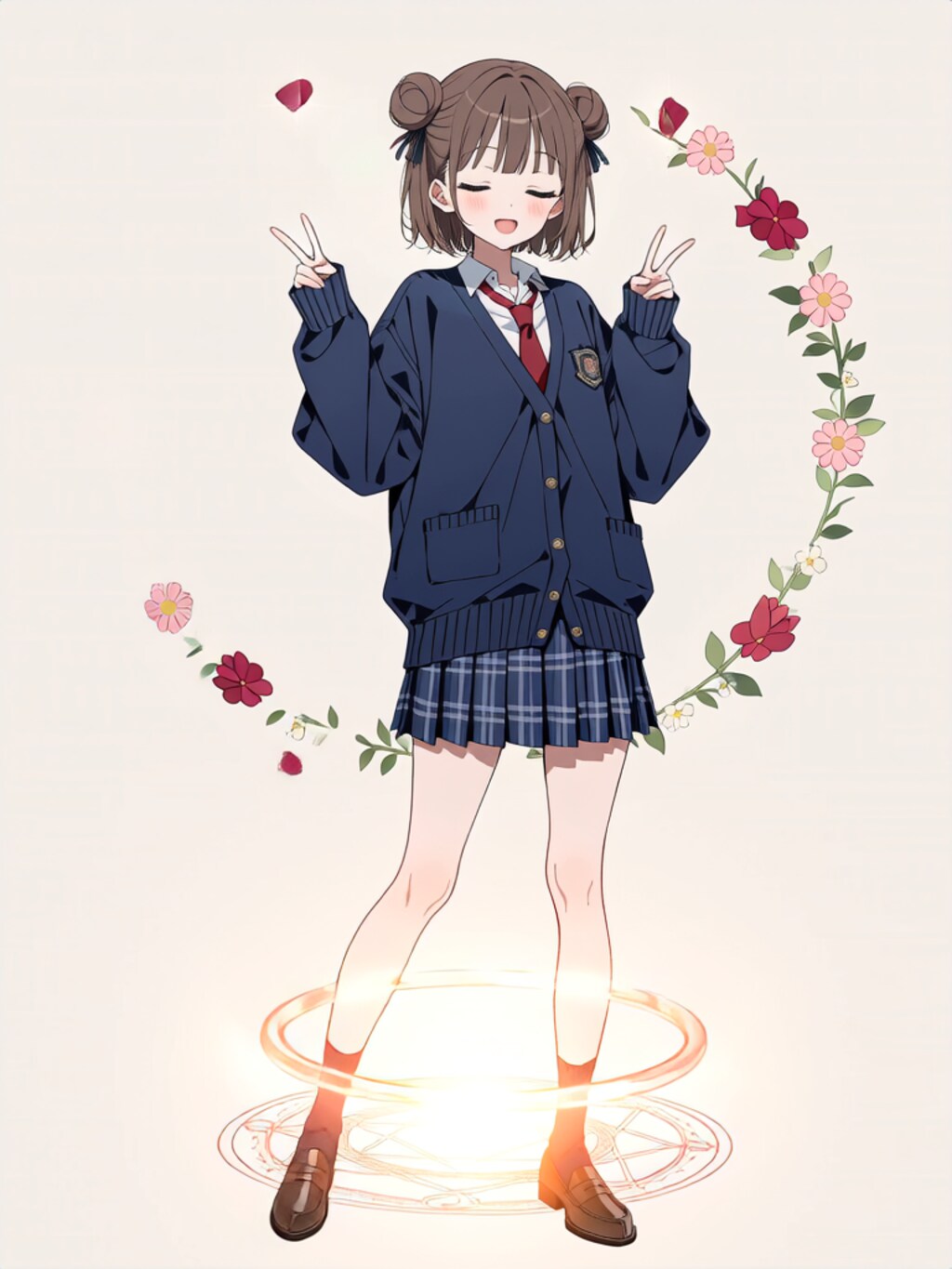 変身！魔法少女 ふかめちゃん【パラパライラスト】