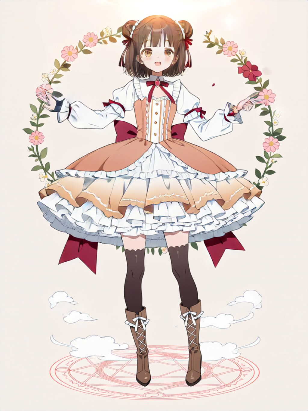 変身！魔法少女 ふかめちゃん【パラパライラスト】