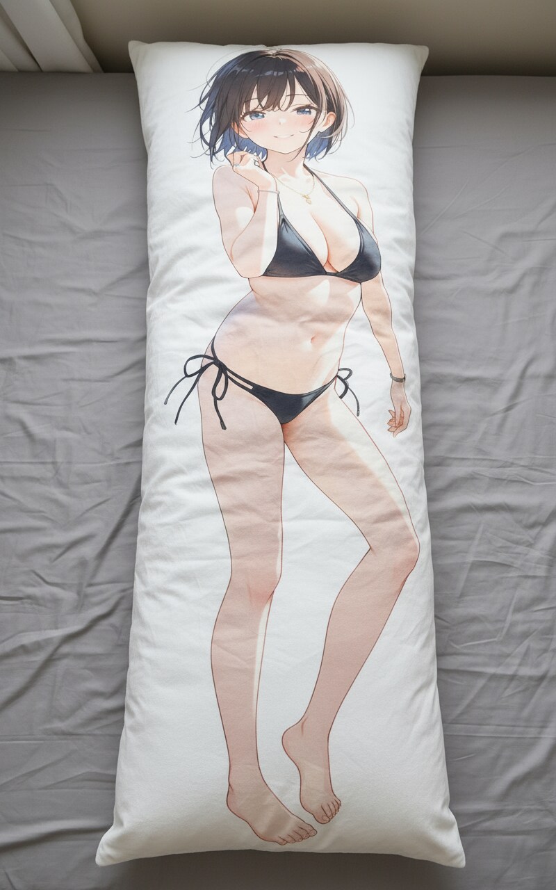 抱き枕とフィギュア