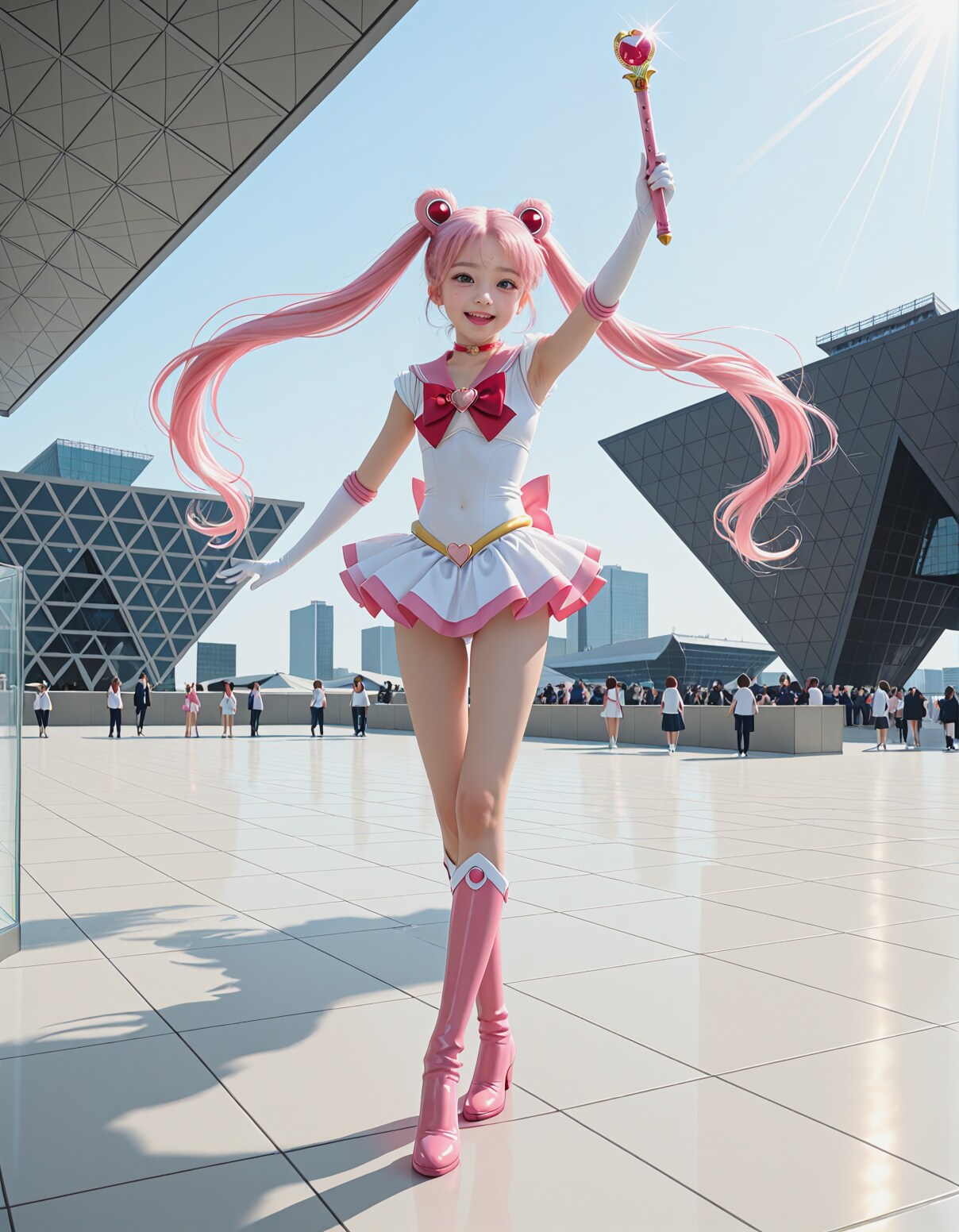 250804P【8枚】はじめての夏コミ、囲まれちゃいました…！