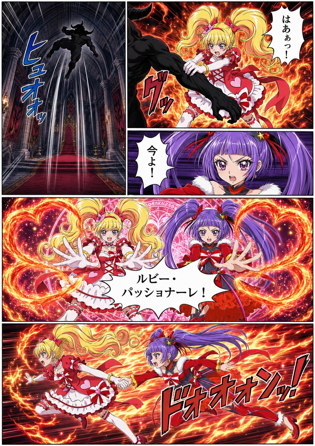 【リクエスト】敗北して氷像コレクションとなった○法つかい○リキュア!