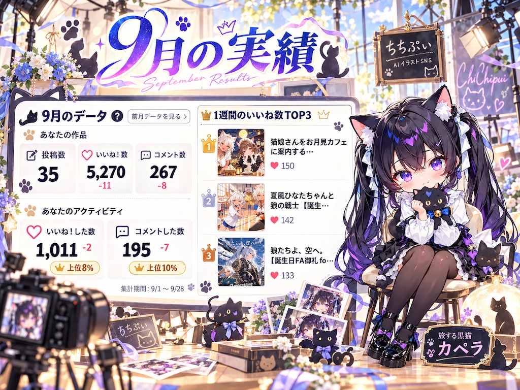 2026年9月の実績