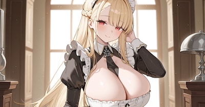 爆乳メイドと坊主くん 25-08-26