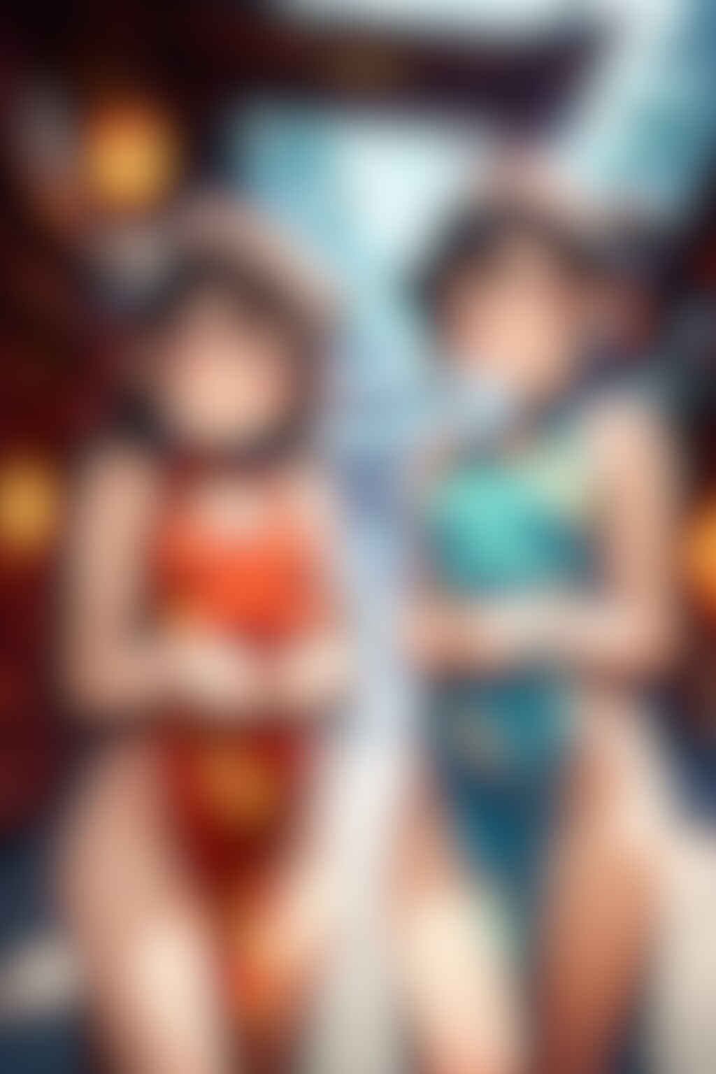 ノーパンチャイナ姉妹(8)