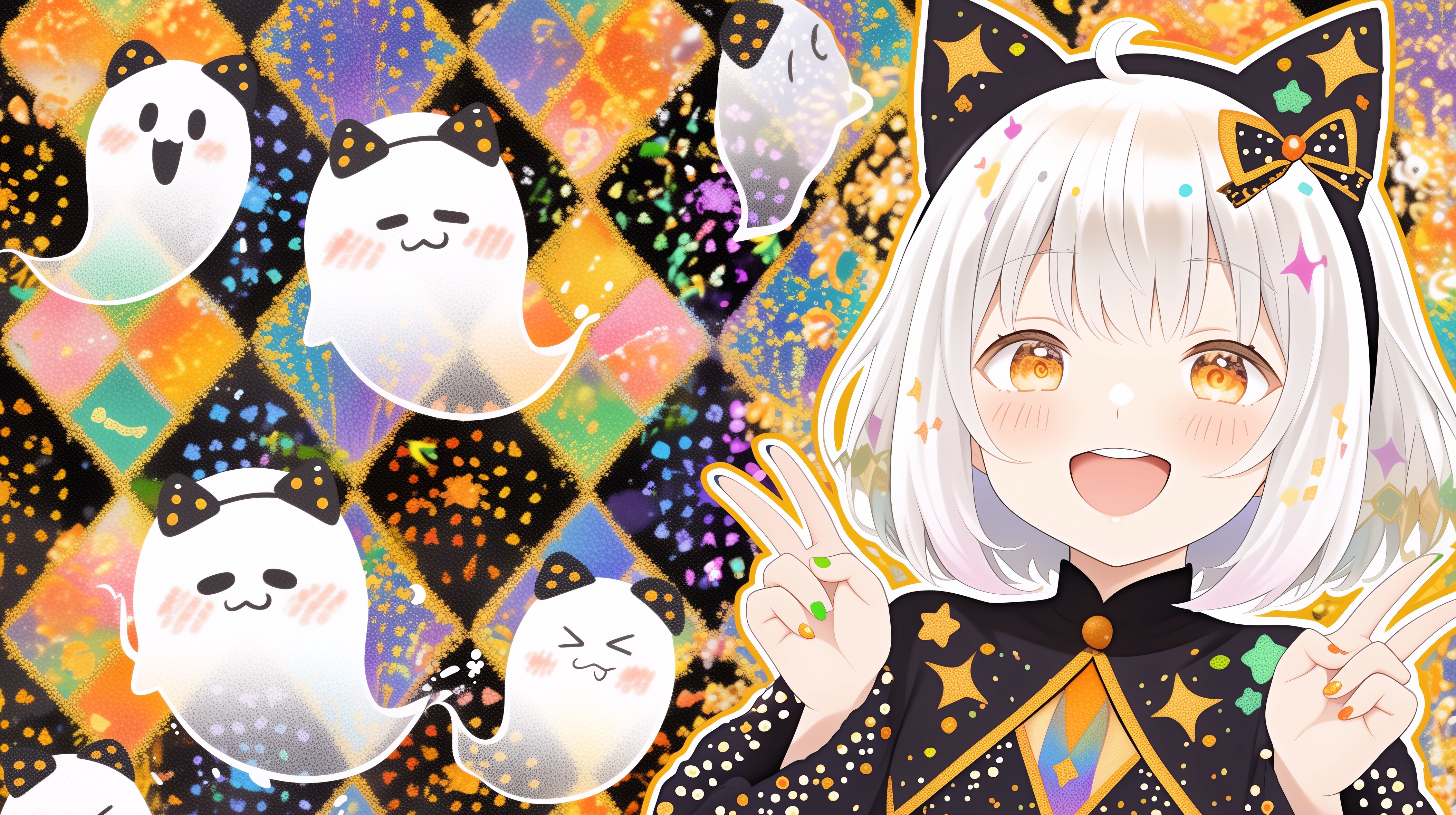 お化けとにゃんこpart１