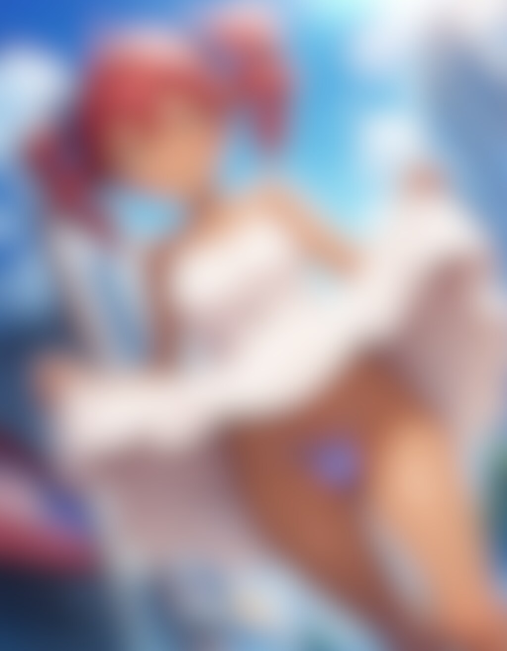 嫌な顔でパンツ見せてくる女の子～ワンピース編～