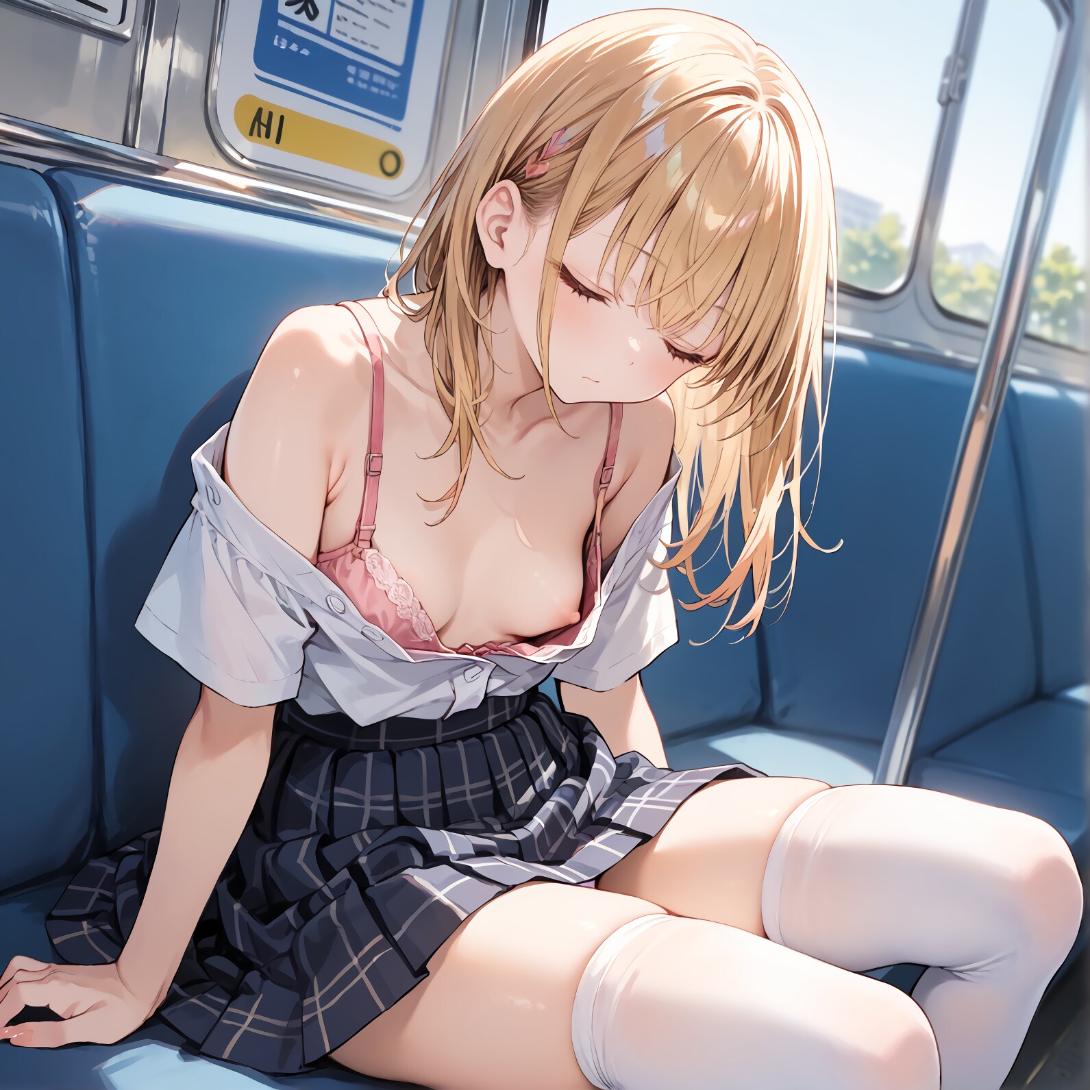 202501_電車で胸チラ