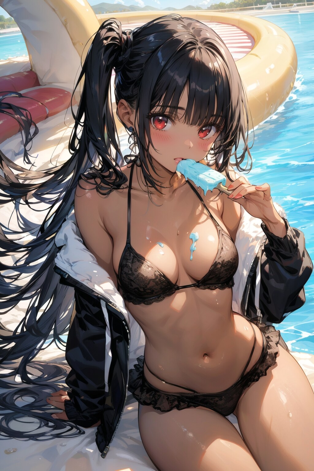 ねんがんのアイスクリームをてにいれたぞ