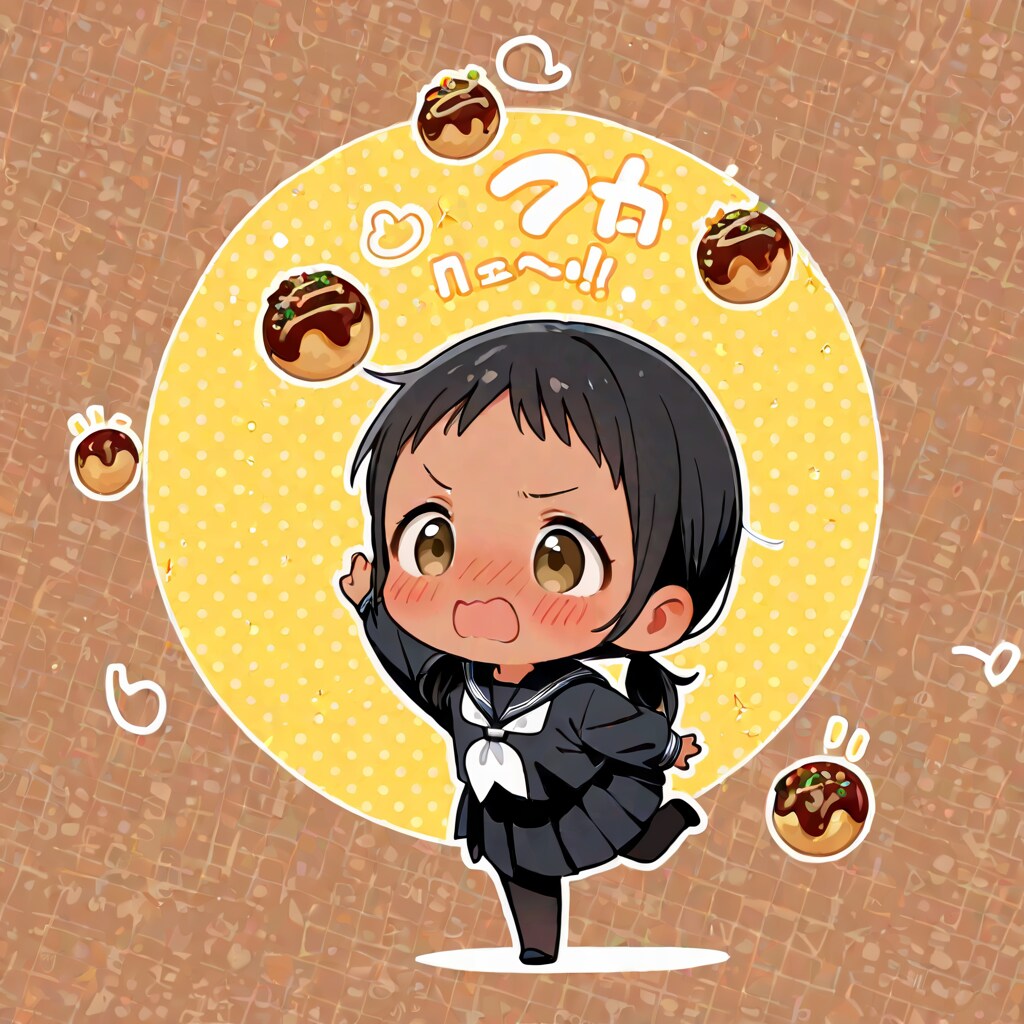 大漁の没ステッカー風