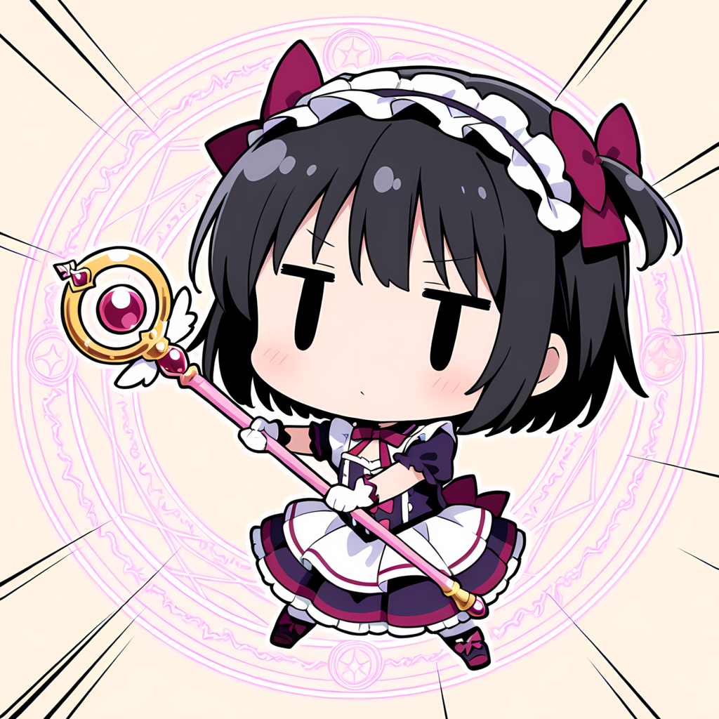 魔法少女ごっこ別イラスト