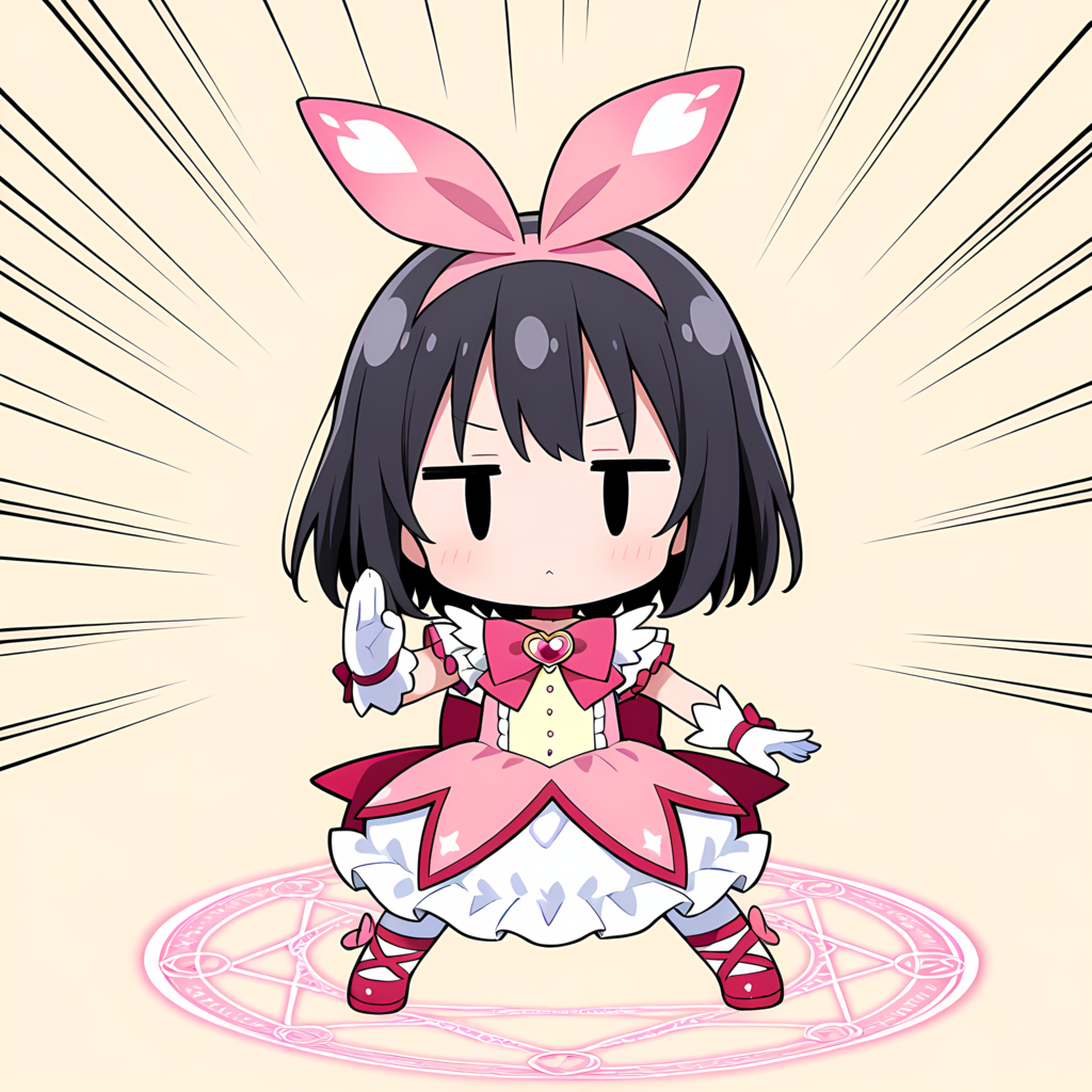 魔法少女ごっこ別イラスト