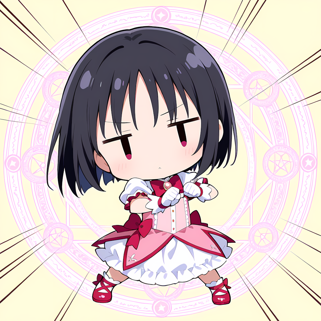 魔法少女ごっこ別イラスト
