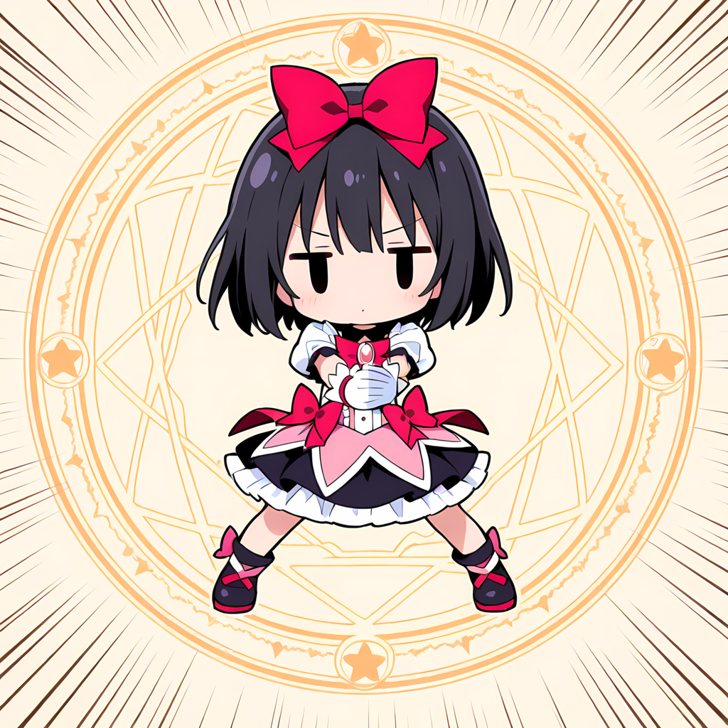 魔法少女ごっこ別イラスト